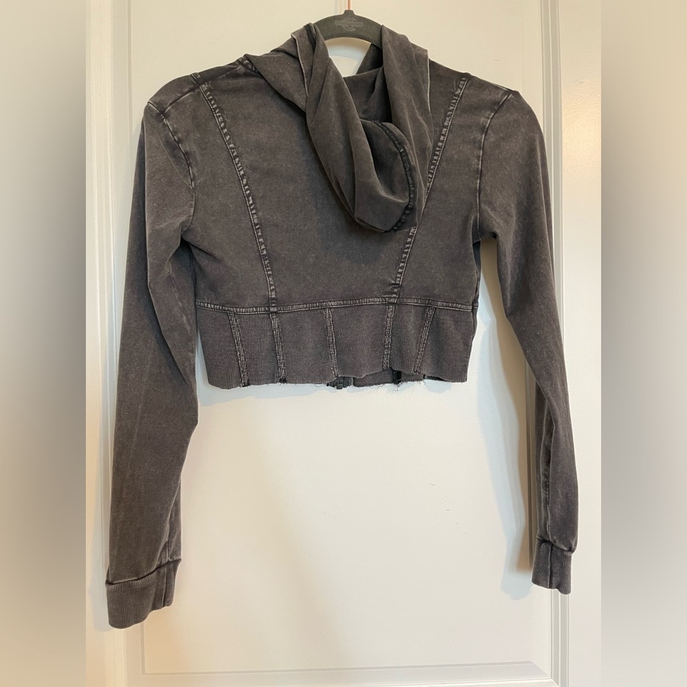 Out From Under Cora Corset Zip-Up Sweatshirt - Picture 2 of 3